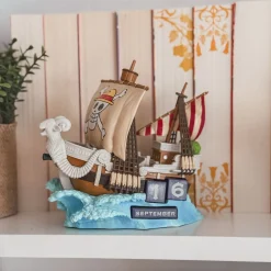 One Piece - Going Merry perpetuele 3D-kalender