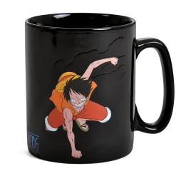 One Piece - Luffy en Ace Thermoeffect Mok