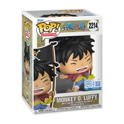 One Piece - Luffy met vlag Funko Pop! figuur