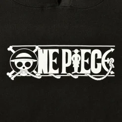 One Piece - Luffy Straw Hat Crew hoodie zwart