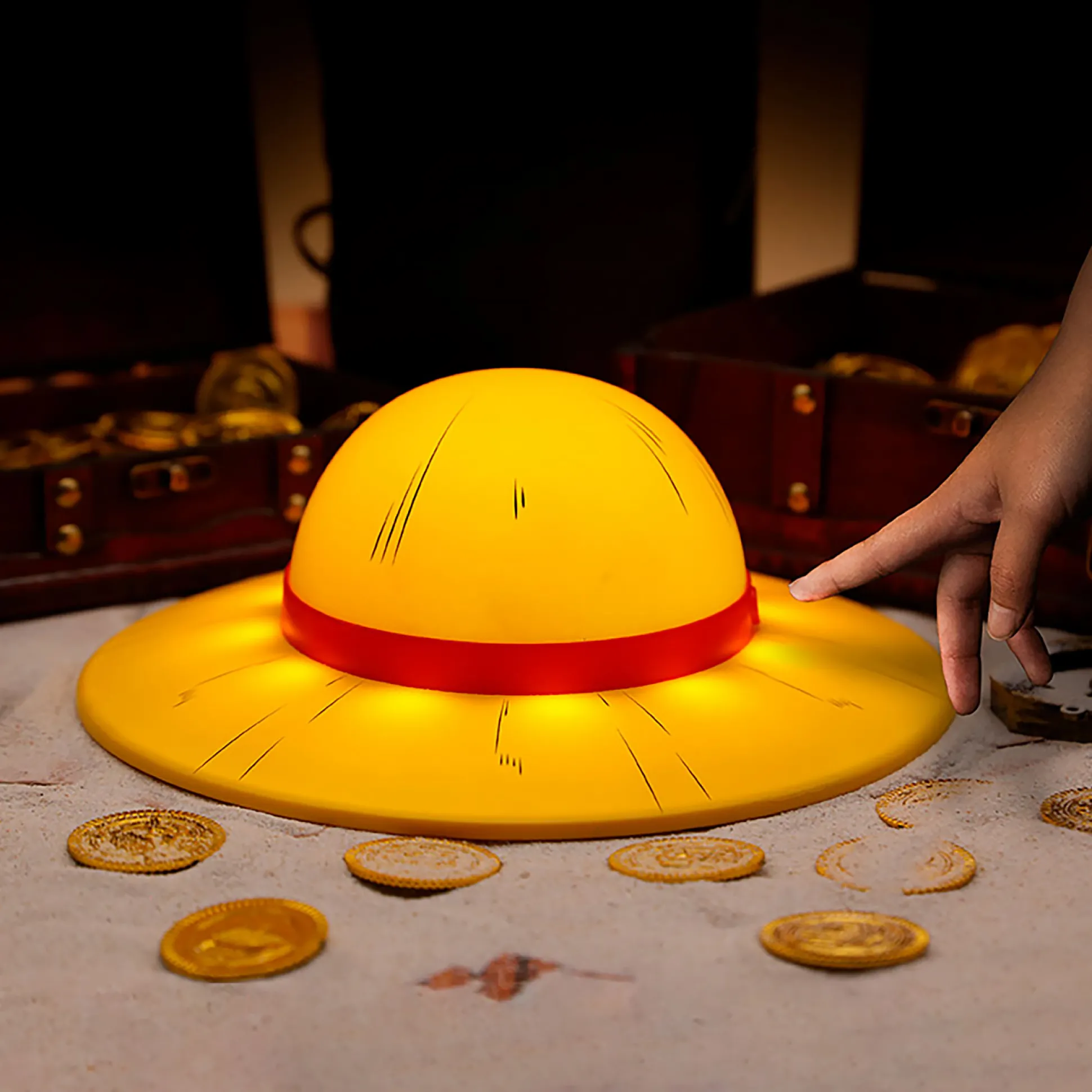 One Piece - Luffy Strohoed Lamp
