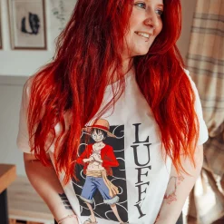 One Piece - Luffy T-shirt wit