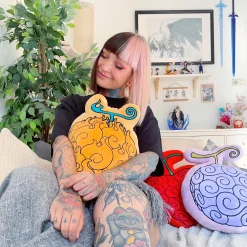 One Piece - Mera Mera Duivelsvrucht Kussen