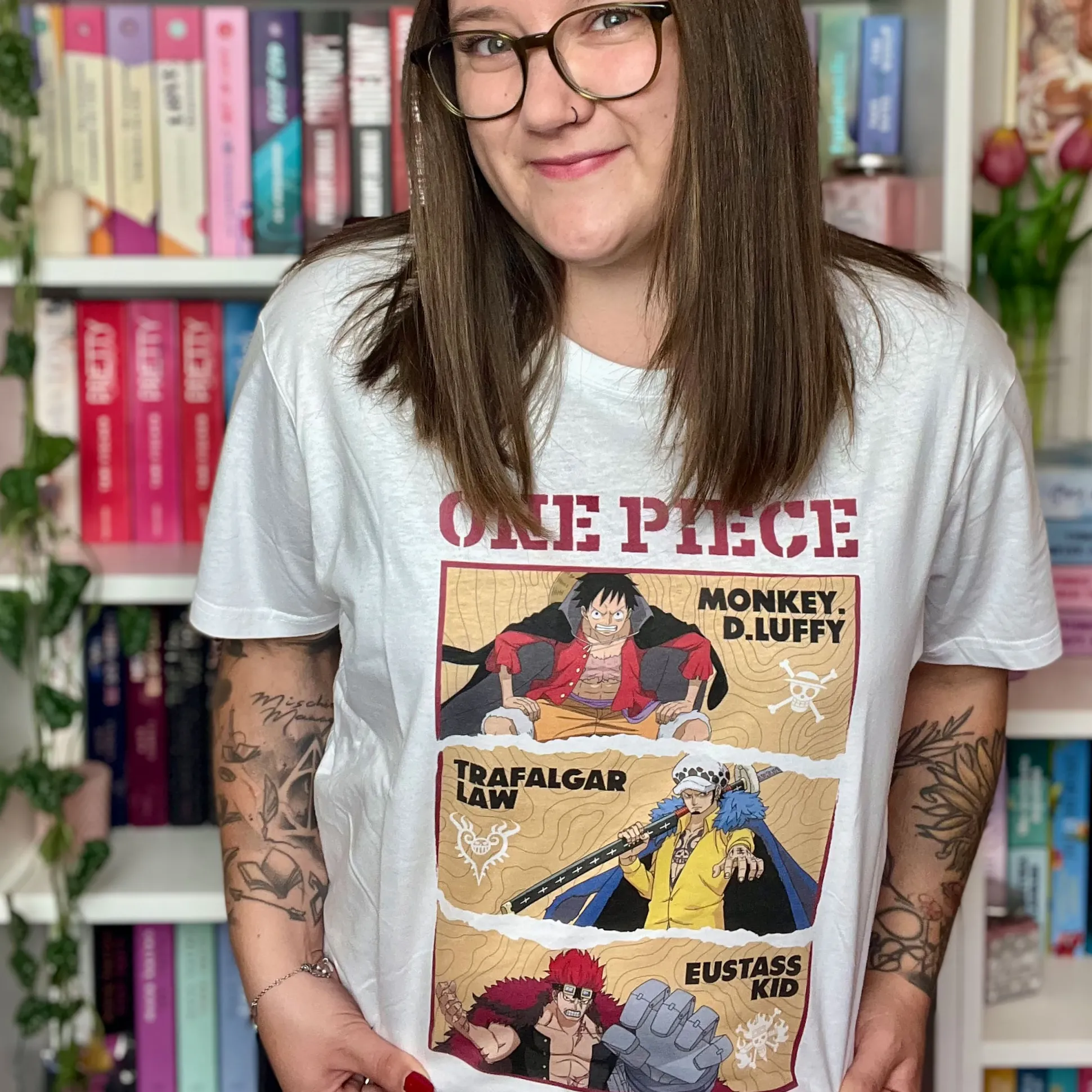 One Piece - Personages T-Shirt Wit