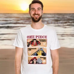 One Piece - Personages T-Shirt Wit