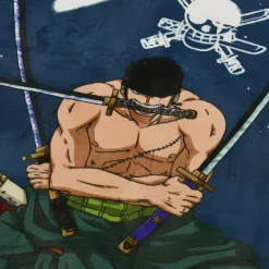 One Piece - Roronoa Zoro Fleece Deken