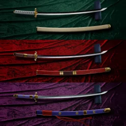 One Piece - Roronoa Zoro zwaarden replica set van 3