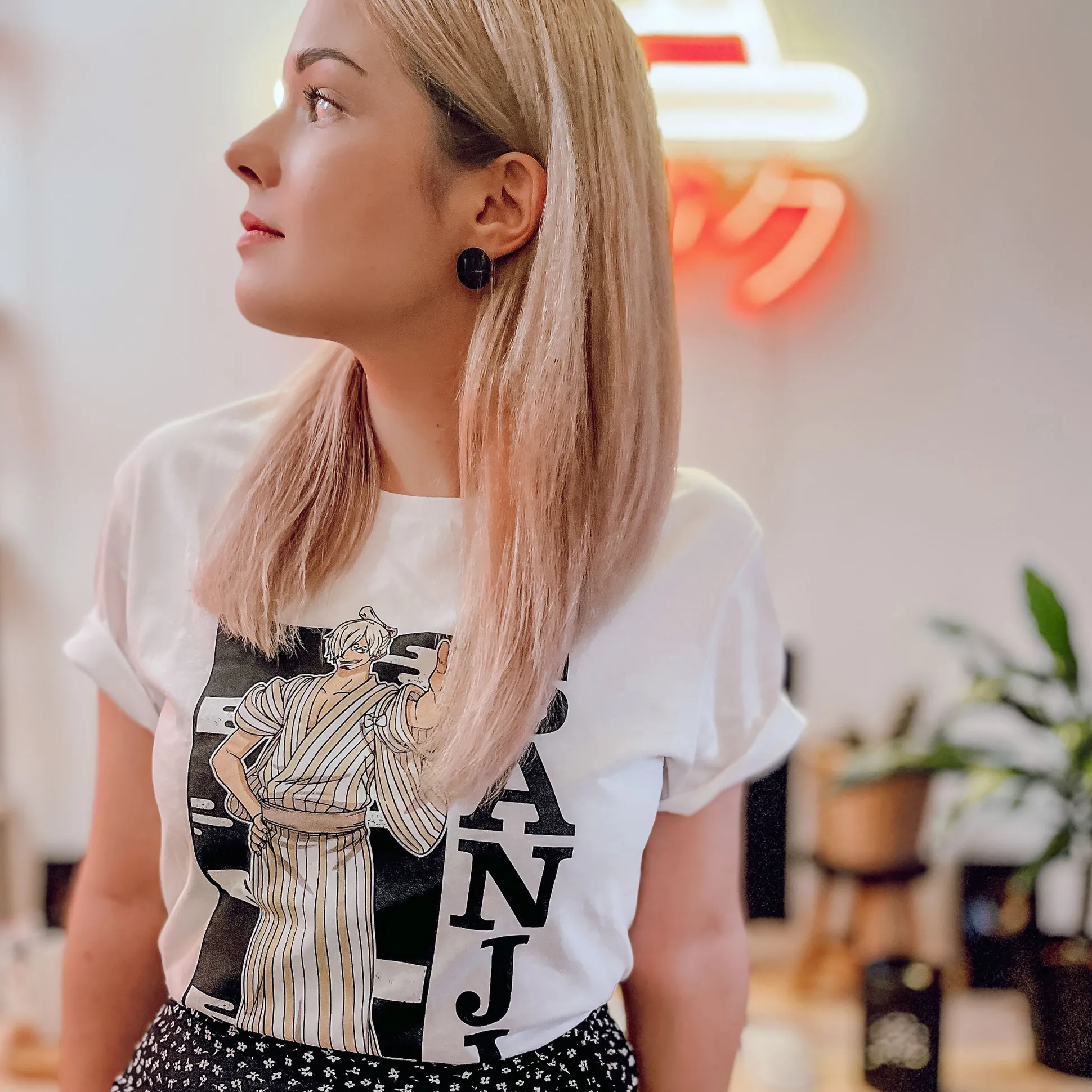 One Piece - Sanji T-Shirt wit