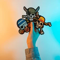 One Piece - Schedelpatches 3-pack