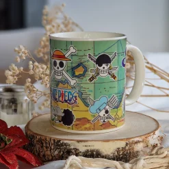 One Piece - South Blue Map Warmte-effect Mok