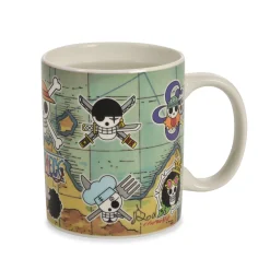 One Piece - South Blue Map Warmte-effect Mok