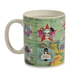 One Piece - South Blue Map Warmte-effect Mok