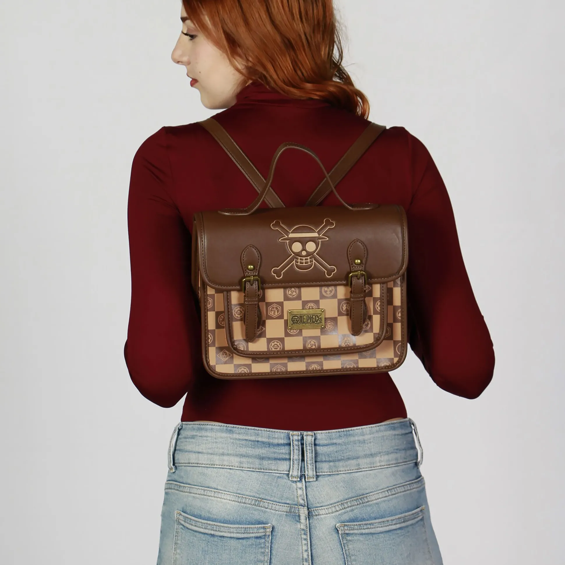 One Piece - Strohoedbende 2-in-1 Crossbody Tas