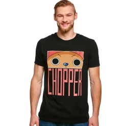 One Piece - Tony Chopper Eyes T-Shirt zwart