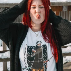 One Piece - Trafalgar Law T-Shirt wit