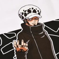 One Piece - Trafalgar Law T-Shirt wit