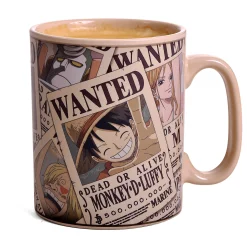 One Piece - Wanted Thermochromische Mok