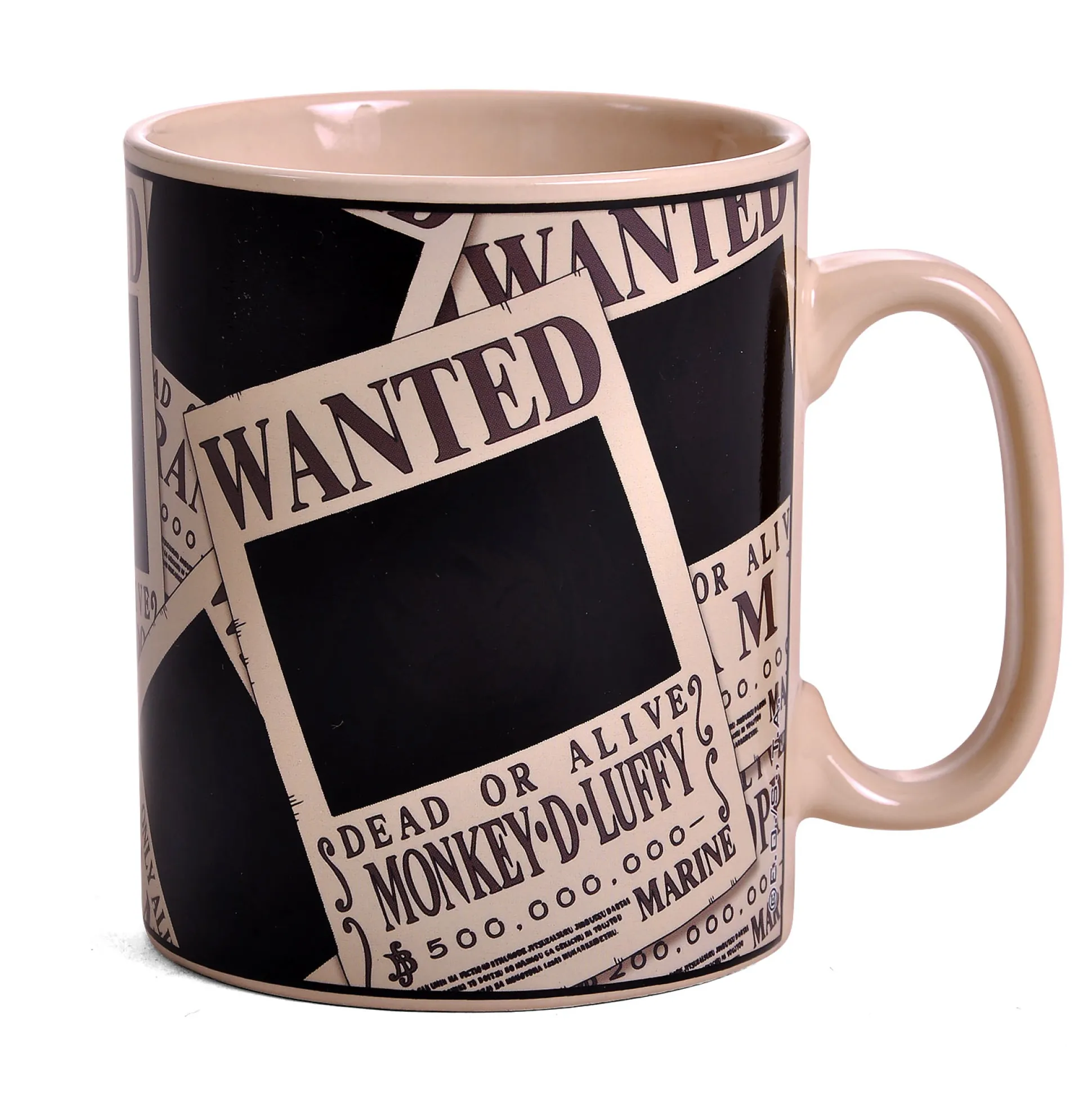 One Piece - Wanted Thermochromische Mok