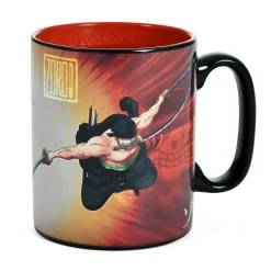 One Piece - Zoro & Sanji warmtegevoelige mok