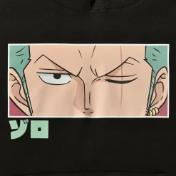 One Piece - Zoro Eyes Hoodie zwart
