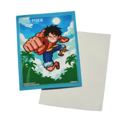 One Piece Card Game - Luffy Pixelart Official Sleeve 8 Kaarthoezen
