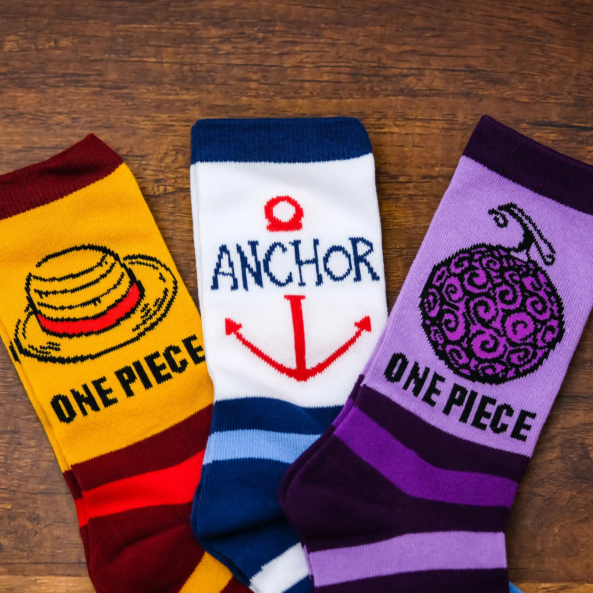 One Piece Sokken 3-pack in Cadeaubox