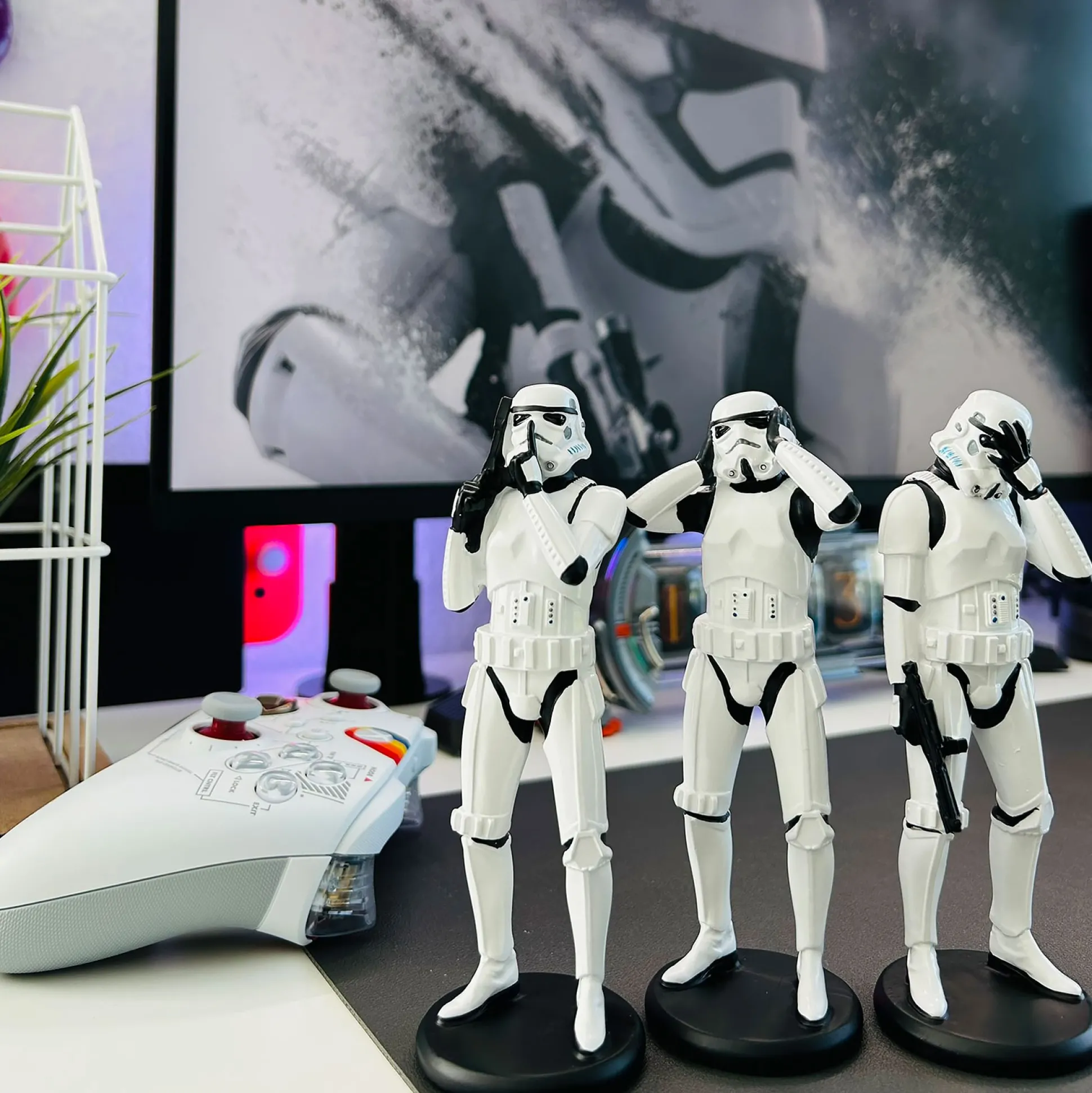 Original Stormtrooper Don't See Hear Speak Figuren Set