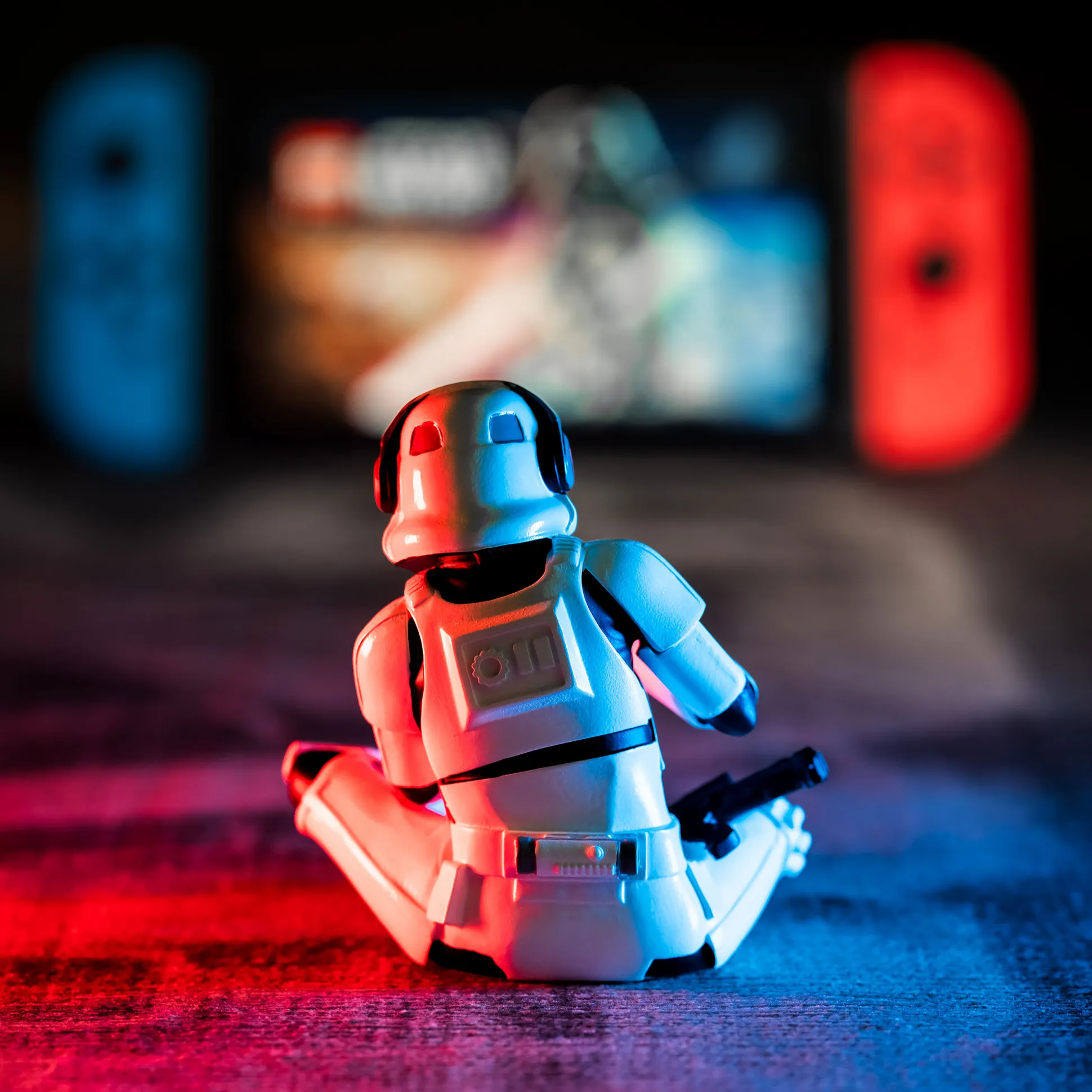 Original Stormtrooper Gamer Figuur 10 cm