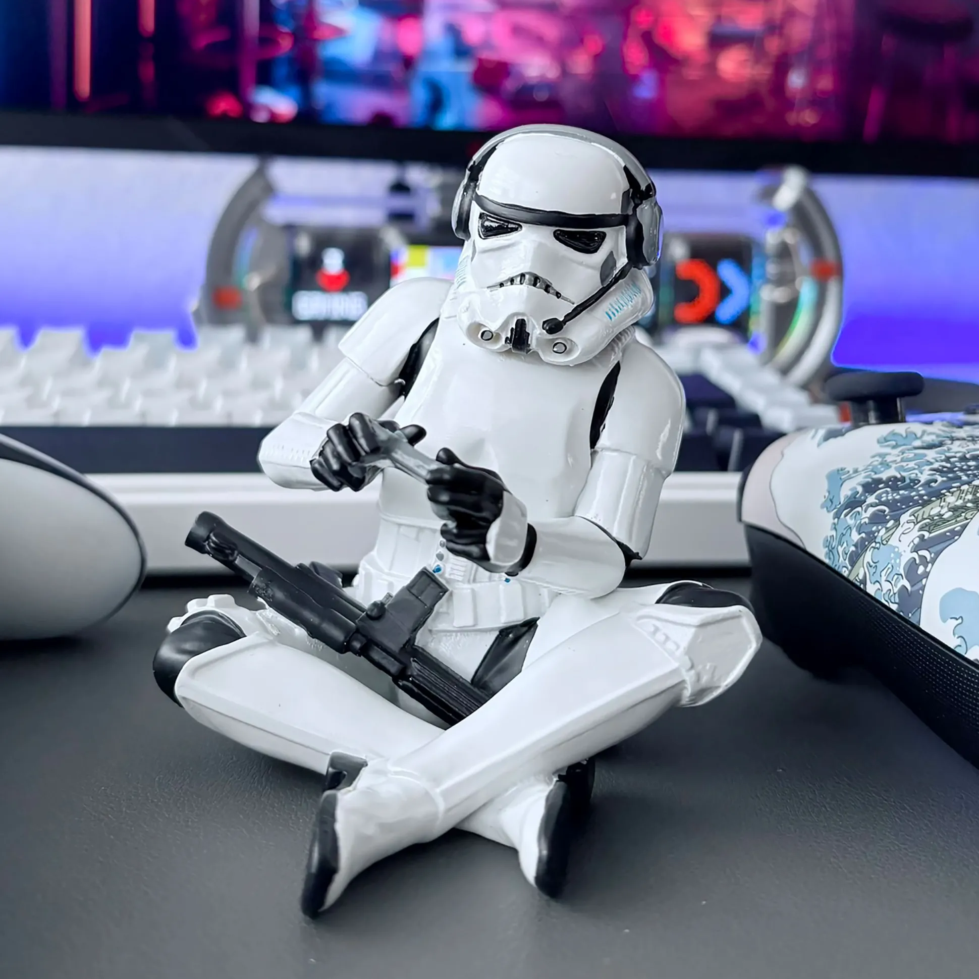 Original Stormtrooper Gamer Figuur 10 cm