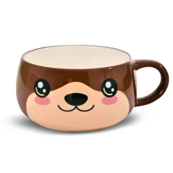 Otter Kawaii Beker met Deksel voor Anime Fans