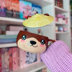 Otter Kawaii Beker met Deksel voor Anime Fans