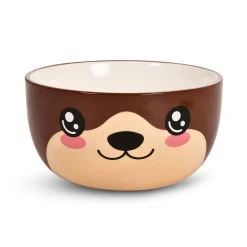 Otter Kawaii Kom met Deksel voor Anime Fans