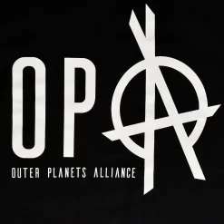 Outer Planets Alliance Logo T-Shirt voor The Expanse Fans zwart