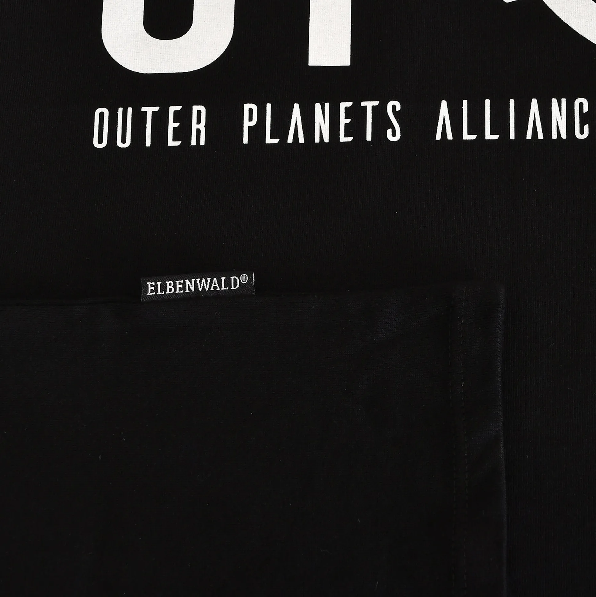 Outer Planets Alliance Logo T-Shirt voor The Expanse Fans zwart