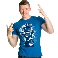 Overwatch - Mei T-shirt blauw
