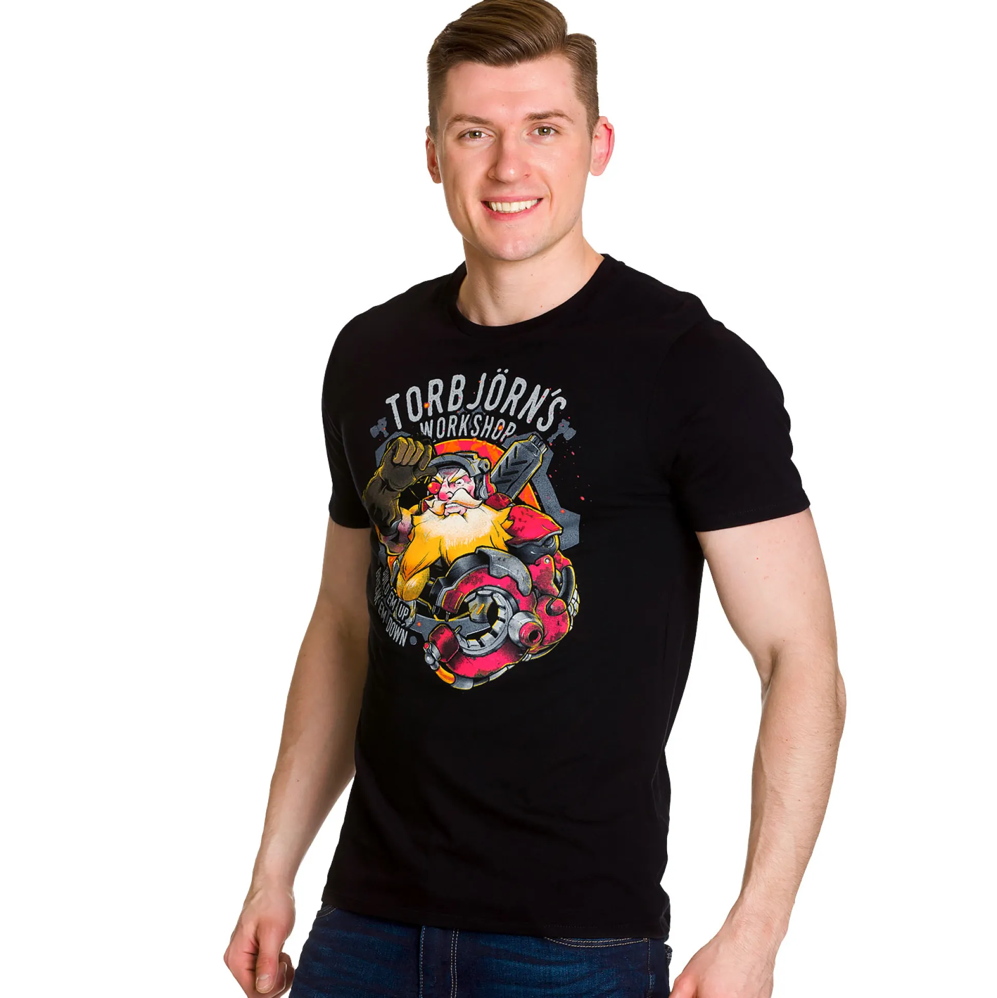 Overwatch - Torbjörn's Workshop T-Shirt Zwart