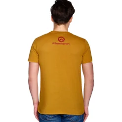 Overwatch - Zenyatta Pixel T-shirt geel