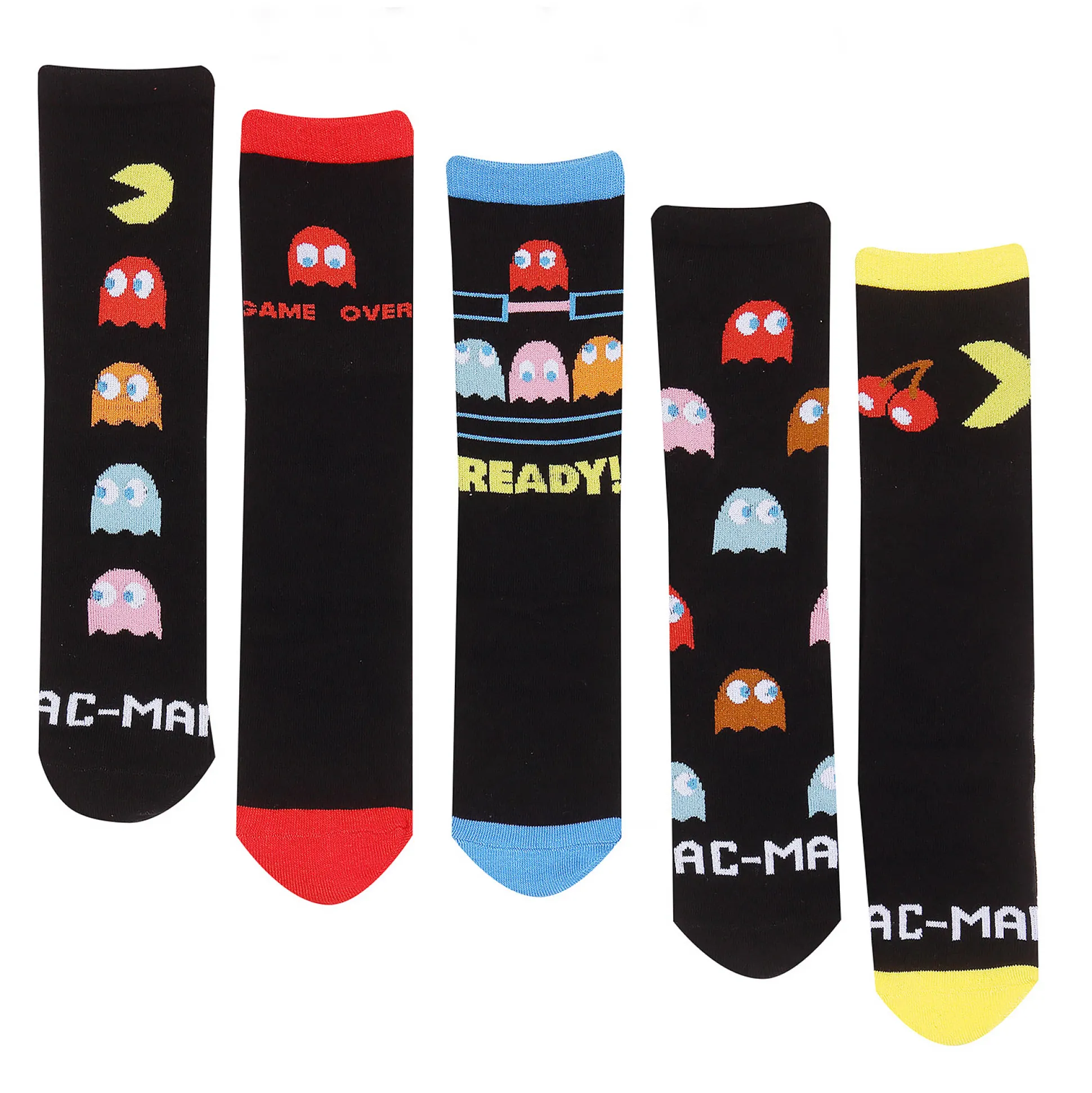 Pacman - Personages Sokken 5-Delige Set in Cadeaubox