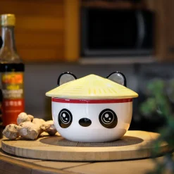 Panda Kawaii Kom met deksel voor anime-fans