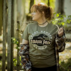 Park Ranger T-shirt Groen - Jurassic Park