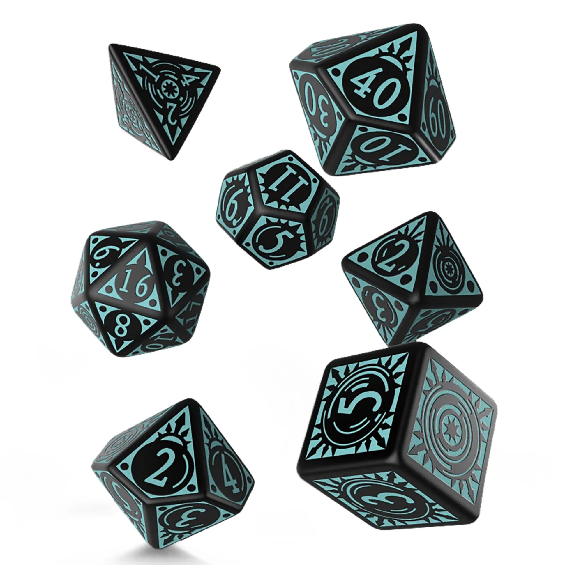Pathfinder - Iron Gods RPG Dobbelstenen Set 7 stuks