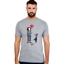 Pennywise met Hart Ballon T-Shirt voor Stephen King's IT Fans