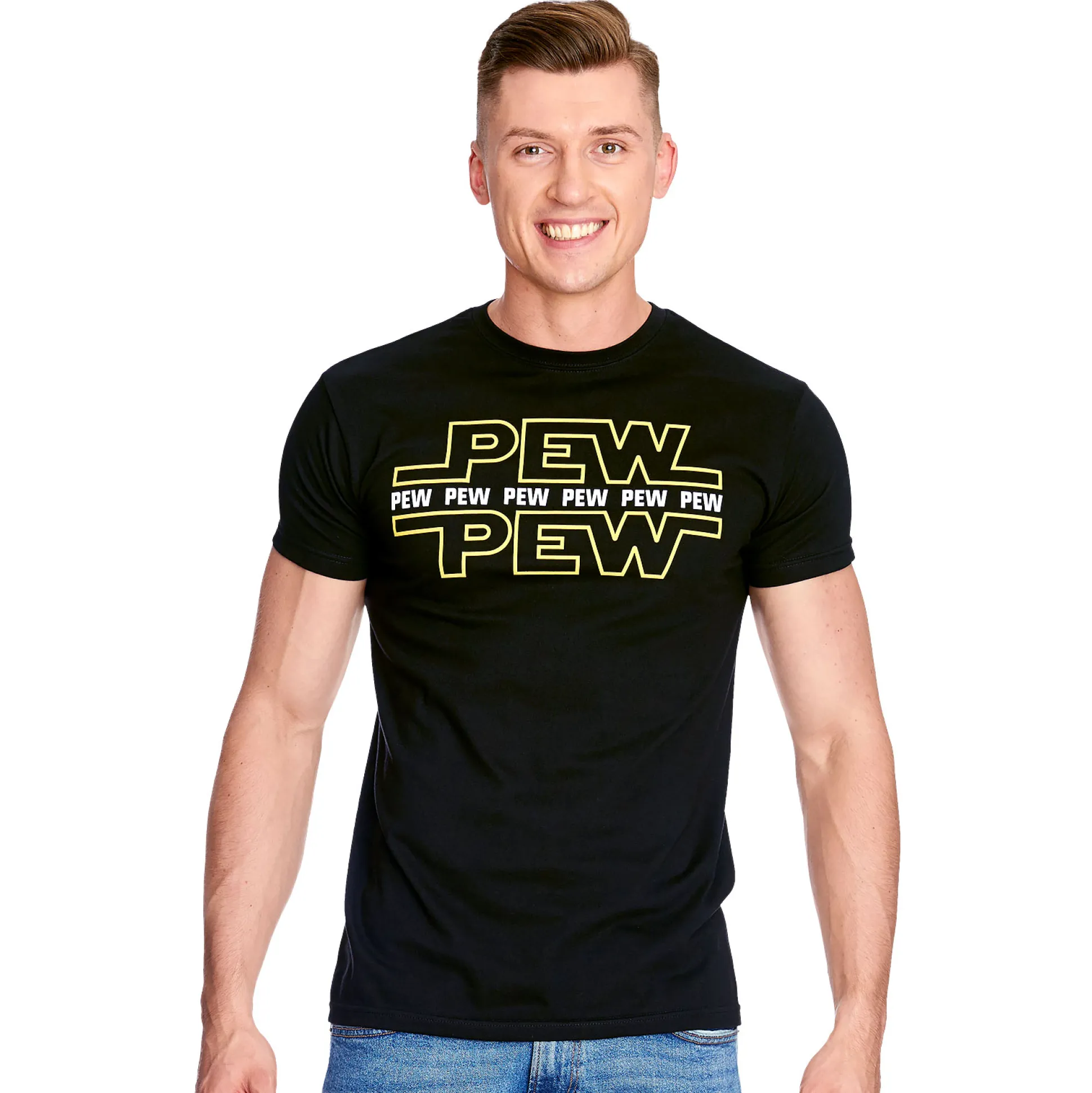 Pew Pew - T-Shirt zwart