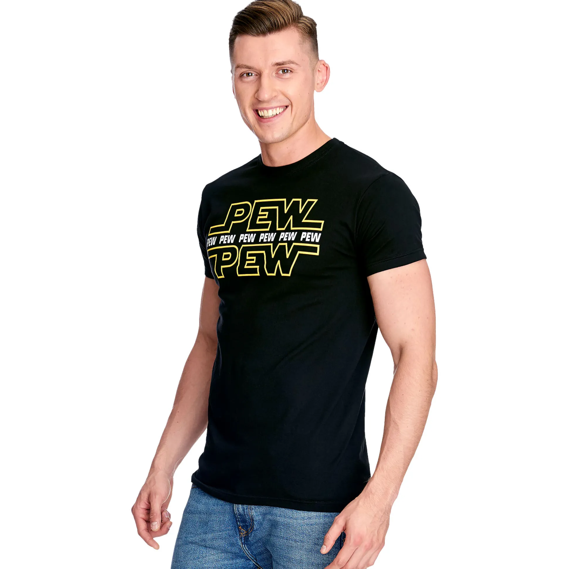 Pew Pew - T-Shirt zwart