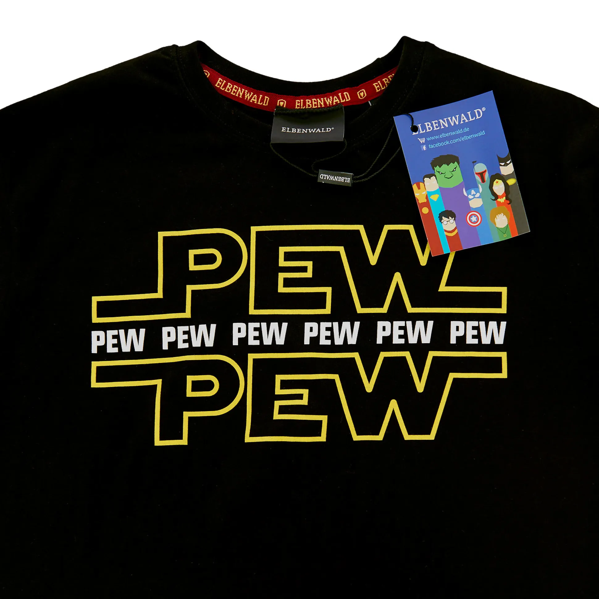 Pew Pew - T-Shirt zwart