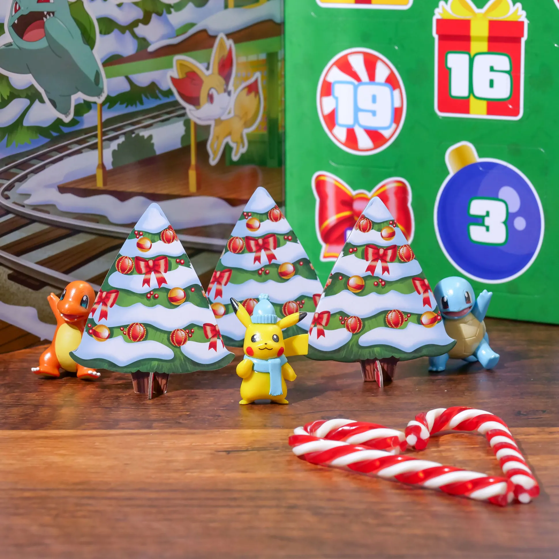 Pikachu Happy Holidays Adventskalender - Pokemon