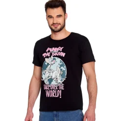 Pinky en de Brain - Neem de wereld over T-shirt zwart