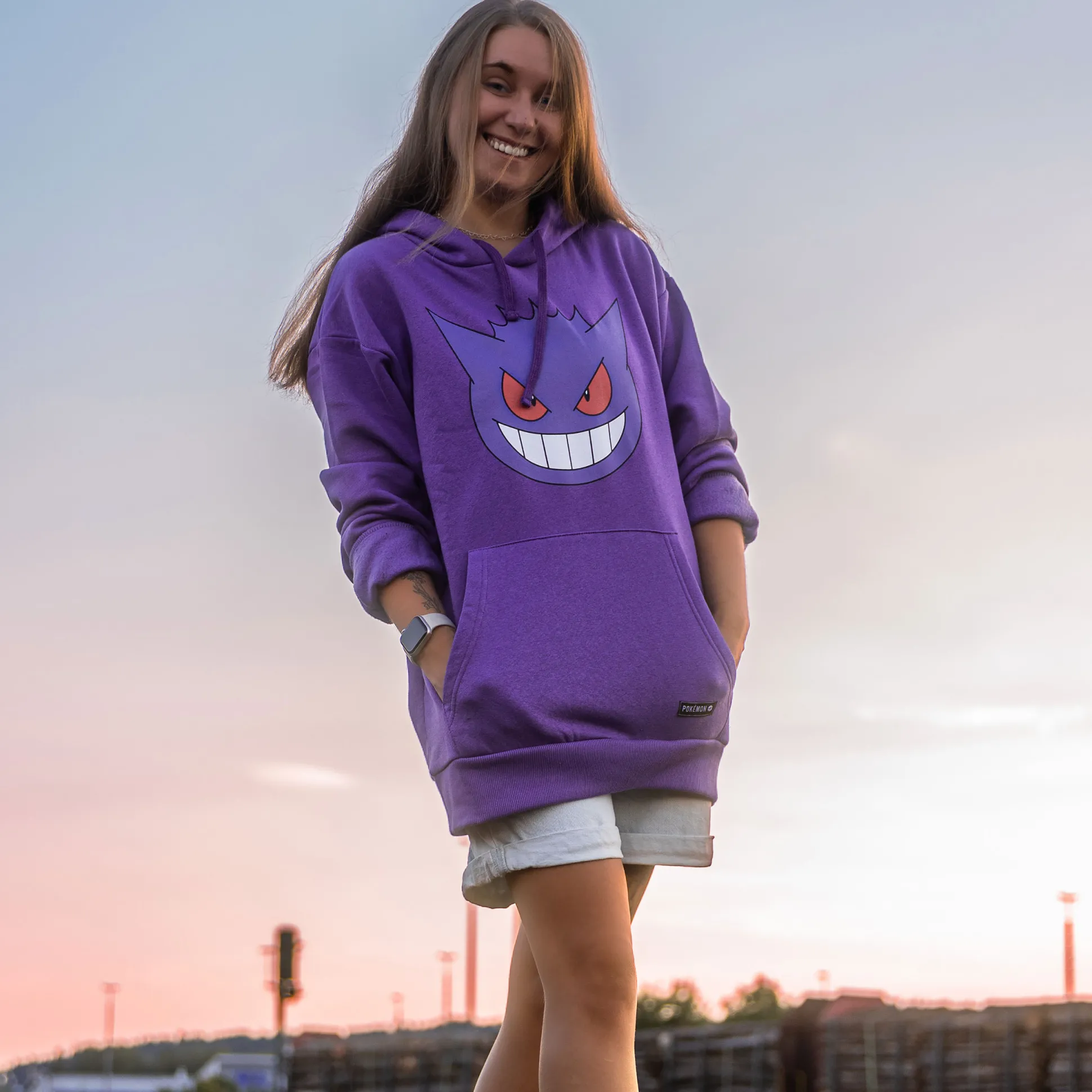 Pokemon - Gengar Face Hoodie