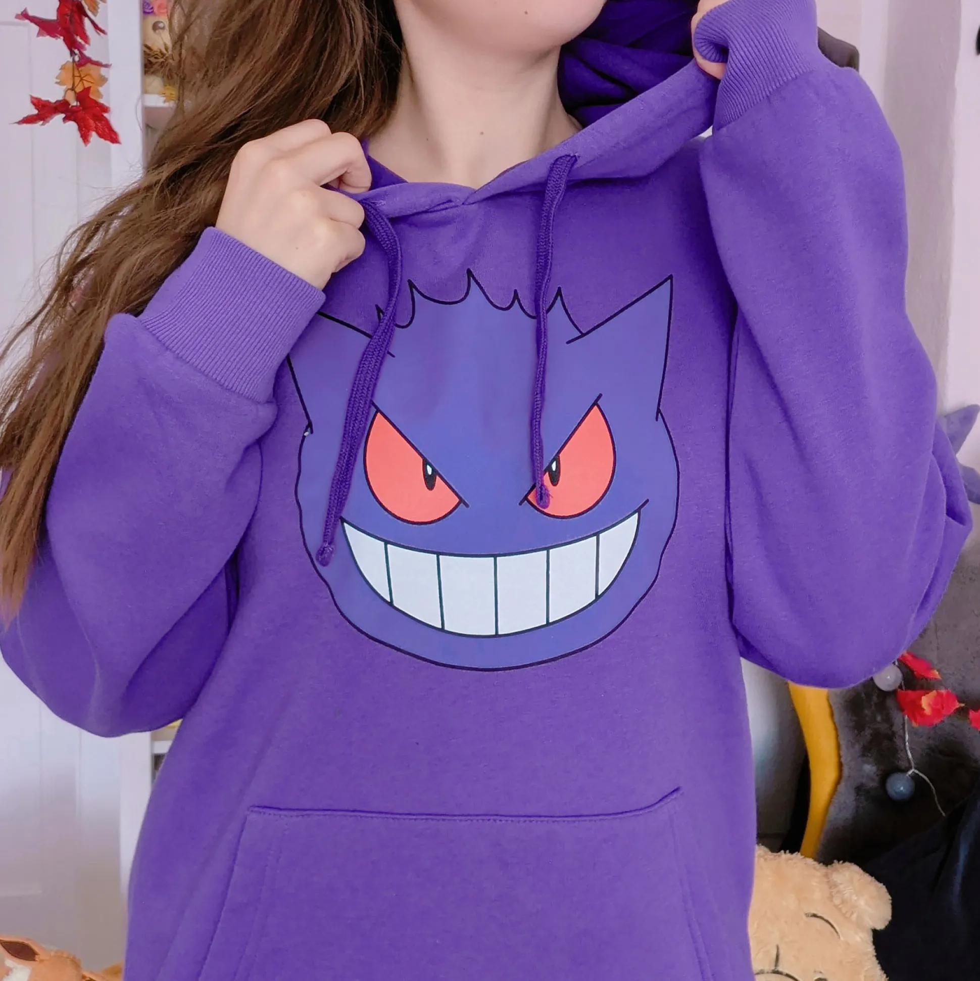 Pokemon - Gengar Face Hoodie