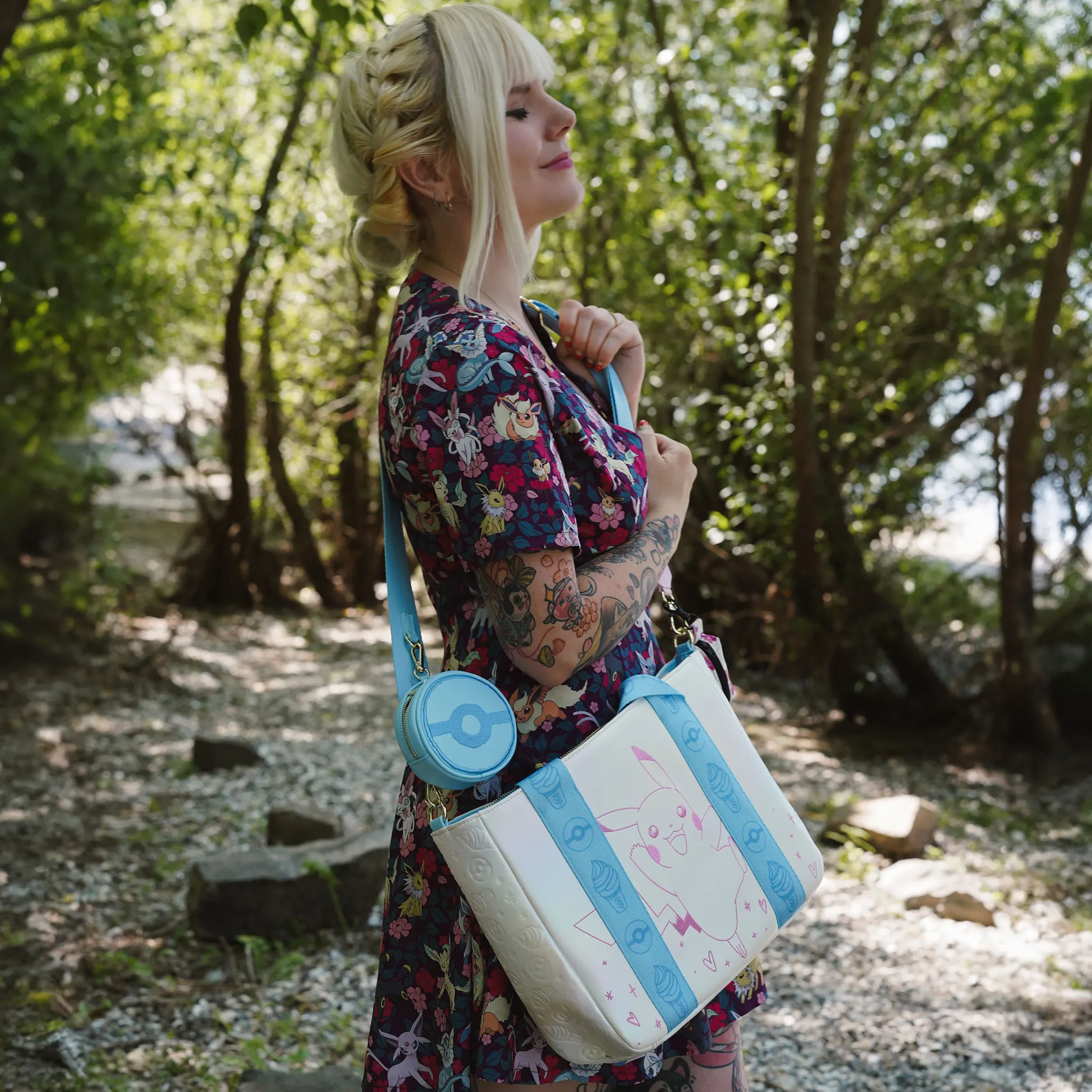 Pokemon - Pikachu Crossbody Tas met Portemonnee